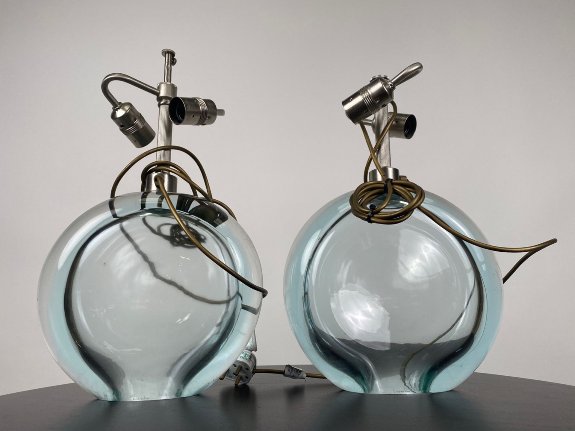 Pair of Donghia Glass Table Lamps - Image 2 of 7