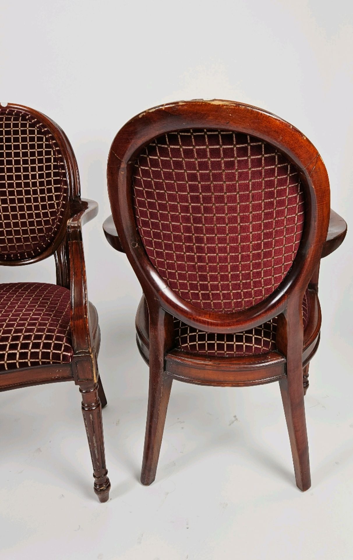 Trio of Regency Style Dining Chairs - Bild 8 aus 13