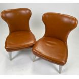 Pair of Ben Whistler Chairs Commissioned by Robert Angell Designed for The Berkeley