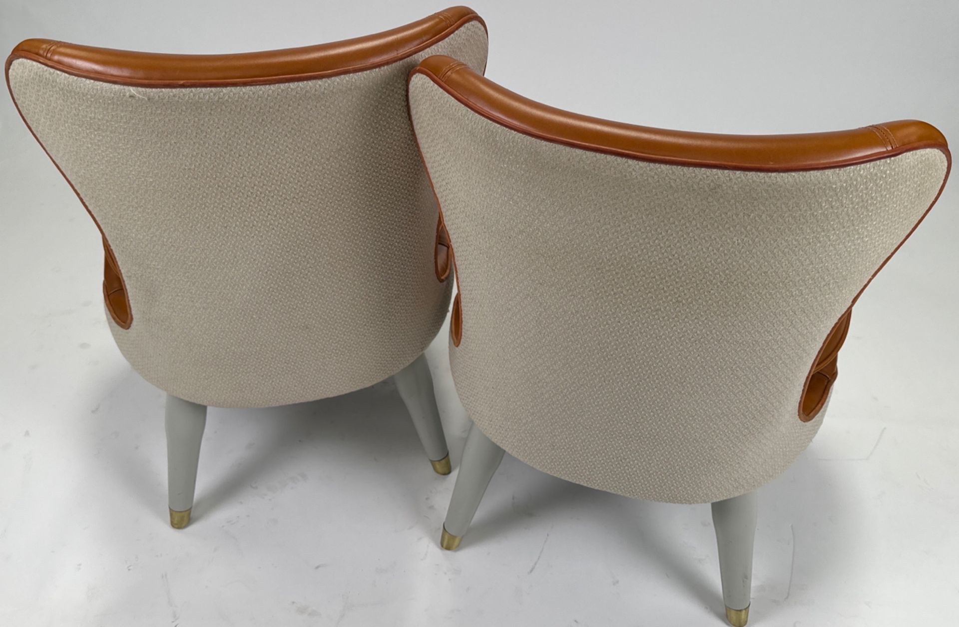 Pair of Ben Whistler Chairs Commissioned by Robert Angell Designed for The Berkeley - Image 5 of 5