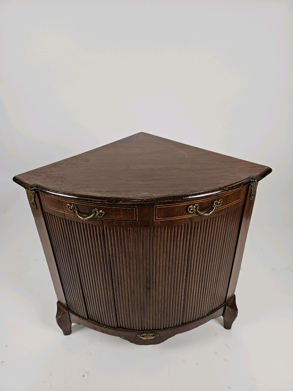 Antique Mahogany Corner Storage Unit - Image 2 of 8