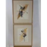 Pair of Watercolour Paintings