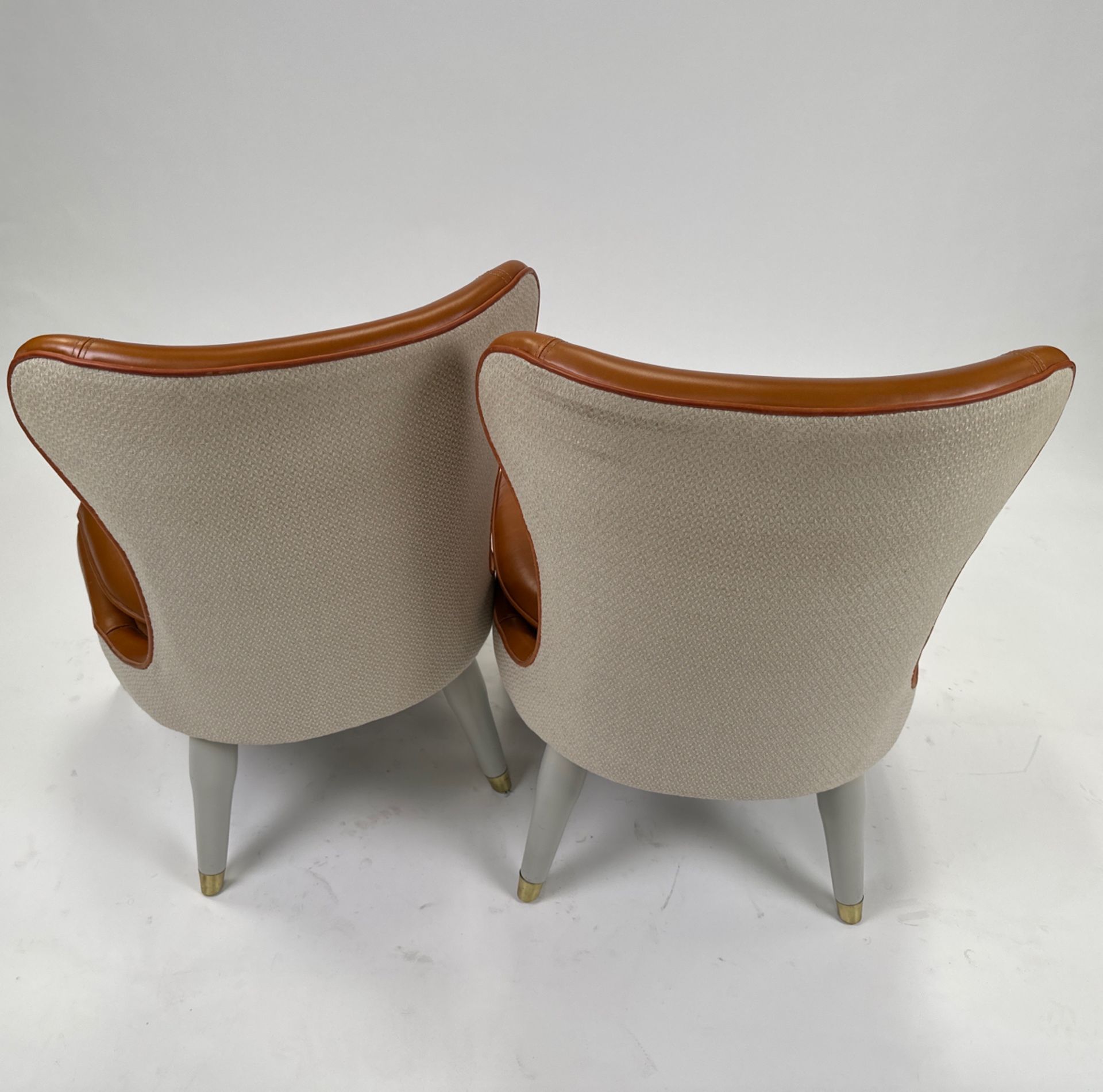 Pair of Ben Whistler Chairs Commissioned by Robert Angell Designed for The Berkeley - Image 4 of 5