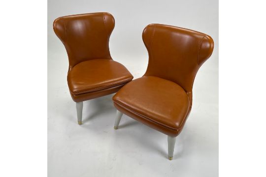 Pair of Ben Whistler Chairs Commissioned by Robert Angell Designed for The Berkeley - Bild 1 aus 5