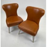 Pair of Ben Whistler Chairs Commissioned by Robert Angell Designed for The Berkeley