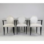 Lot Withdrawn - Set of 3 David Linely Armchairs