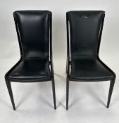 Pair of Post Modern Leather Chair