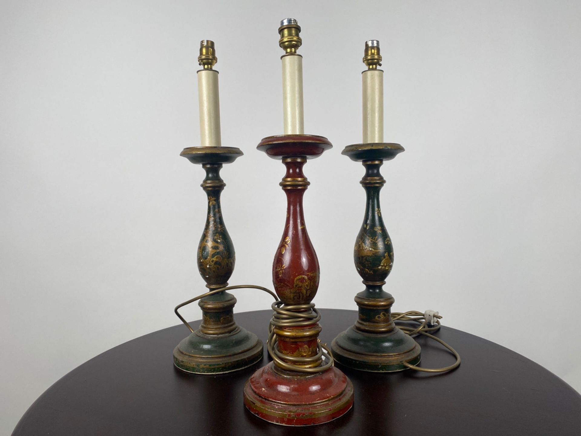 Trio of Mid Century Table Lamps