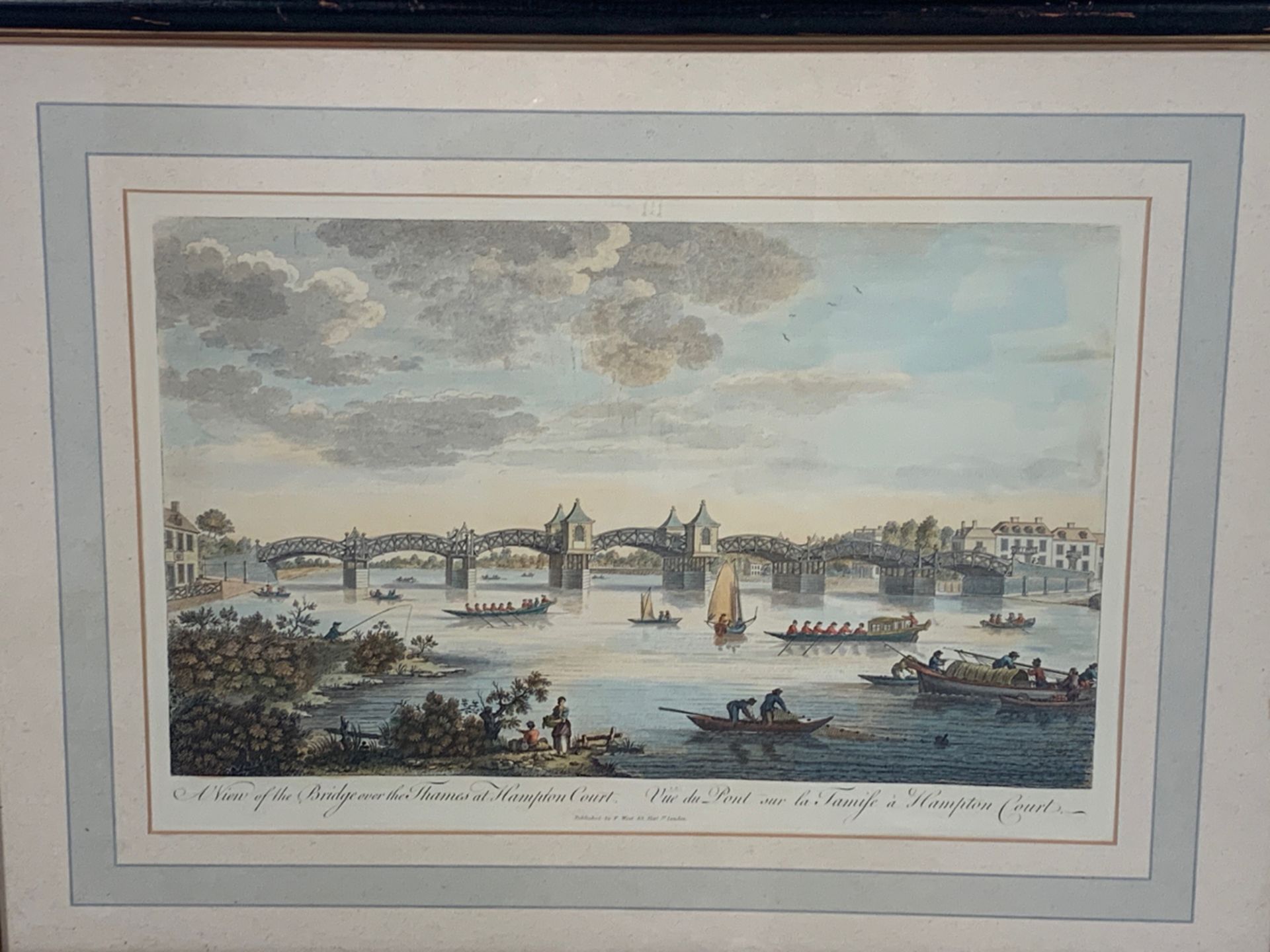 Set of 2 British Themed Lithographical Prints - Image 3 of 4