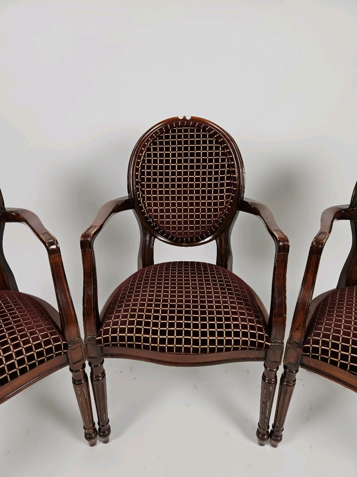 Trio of Regency Style Dining Chairs - Bild 5 aus 13