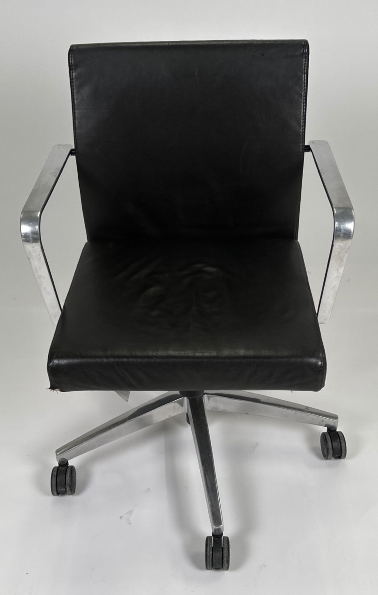 Keilhauer Adjustable Leather Office Chair - Image 3 of 3