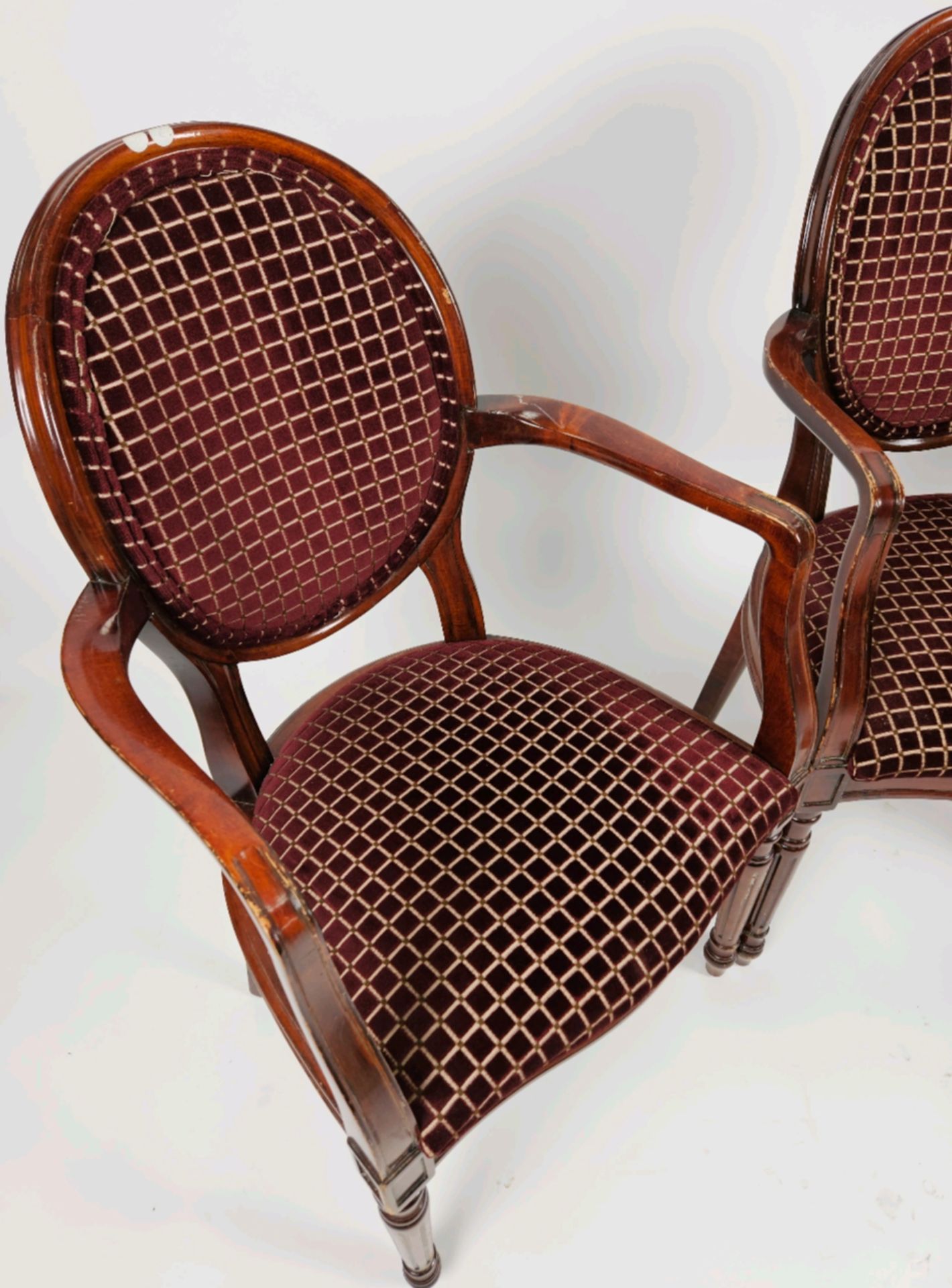 Trio of Regency Style Dining Chairs - Bild 7 aus 13