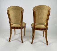 Pair of Espelette Honeycomb Dining Chairs