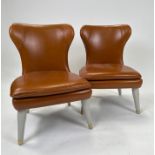 Pair of Ben Whistler Chairs Commissioned by Robert Angell