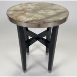 Onyx Circular Side Table