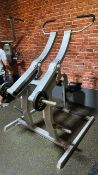 Lateral pull down machine