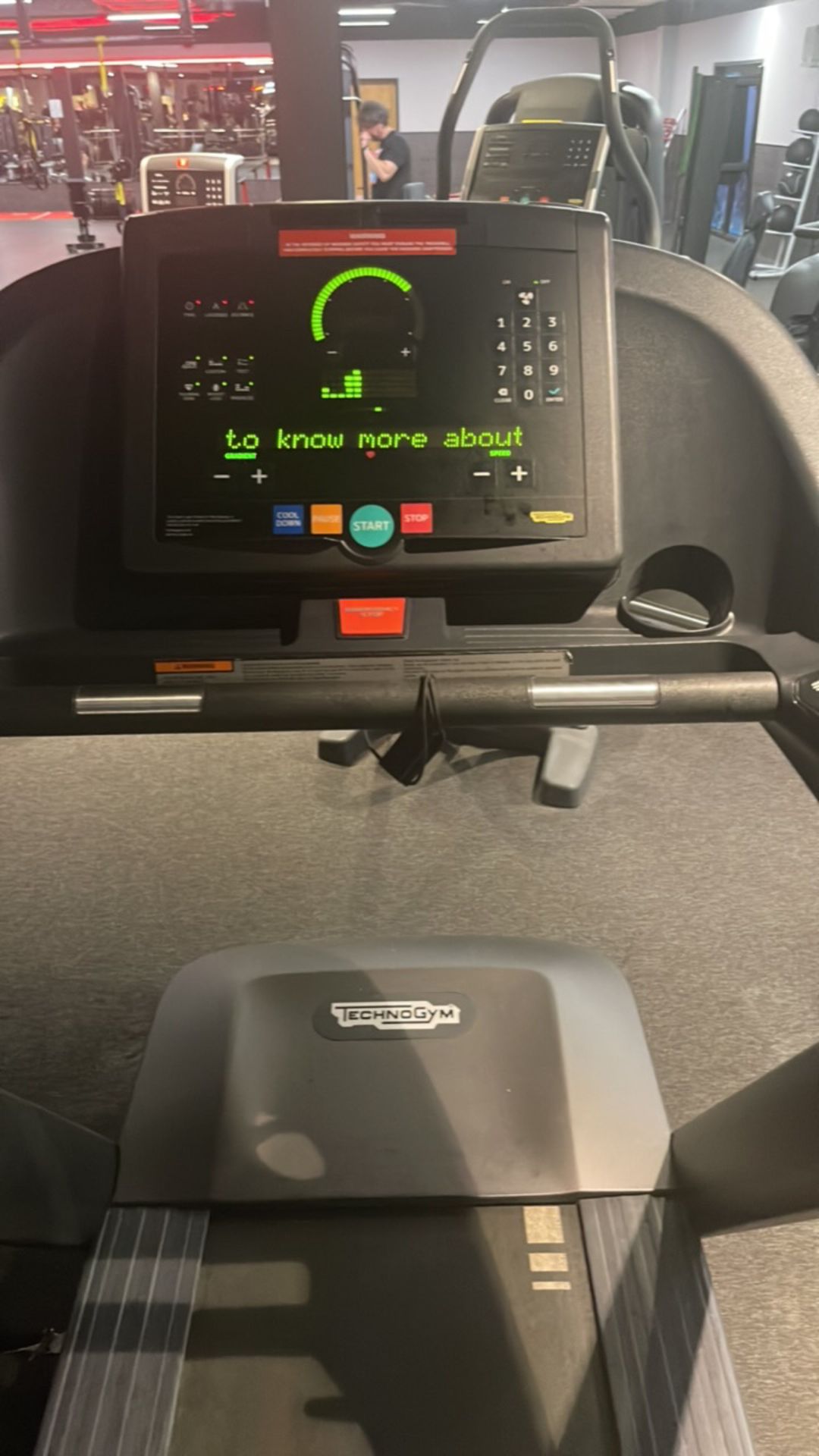 Technogym Excite Run 600 LED Cosmo Treadmill - Image 9 of 10