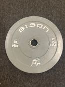 Bison 5kg Weight Plate X2