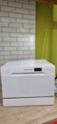 RUSSELL HOBBS TABLE TOP DISHWASHER - WHT