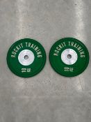 Rockit Training 10kg Bumper Plates x 2