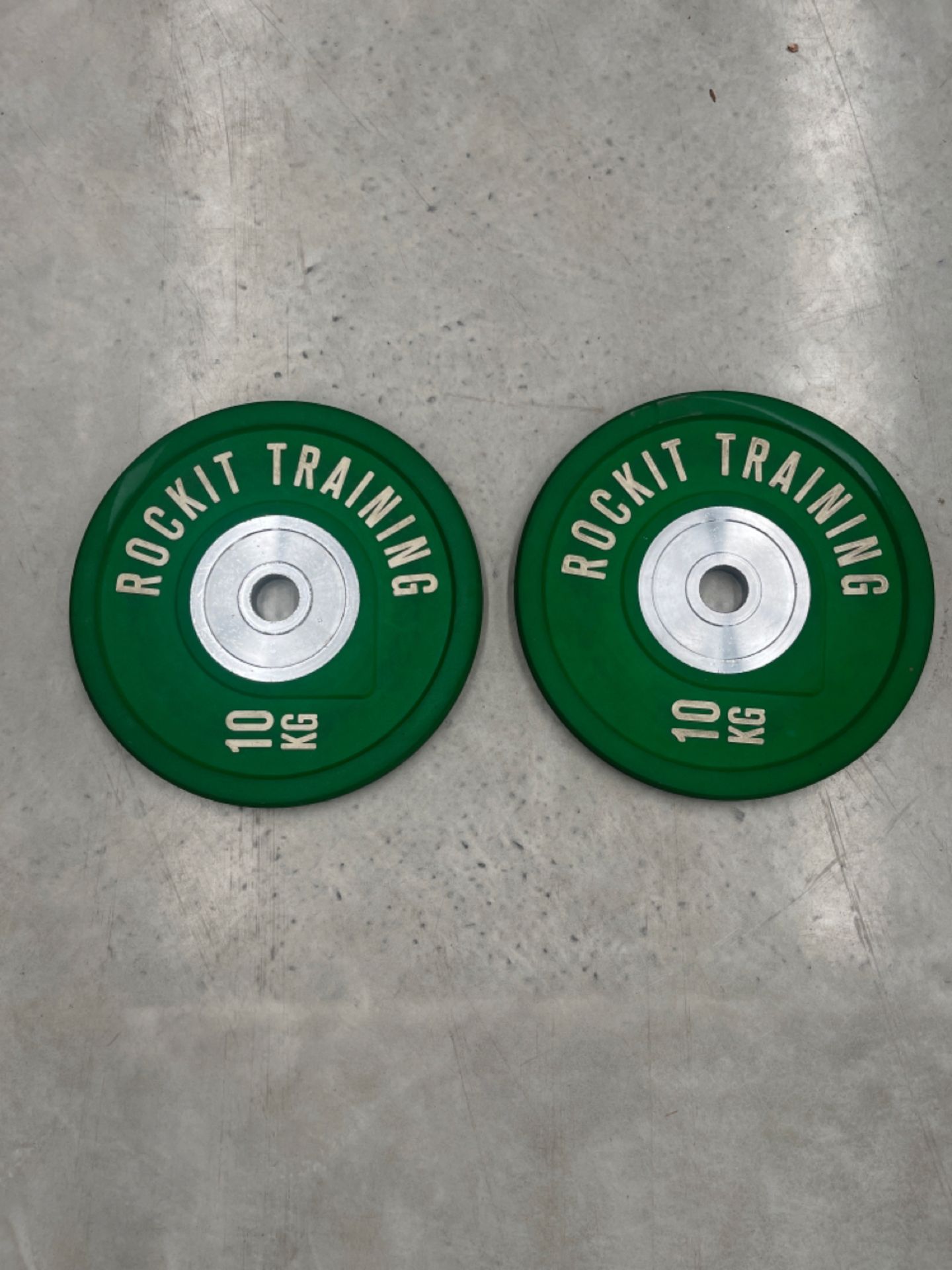 Rockit Training 10kg Bumper Plates x 2