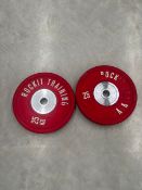 Rockit Training 25kg Bumper Plates