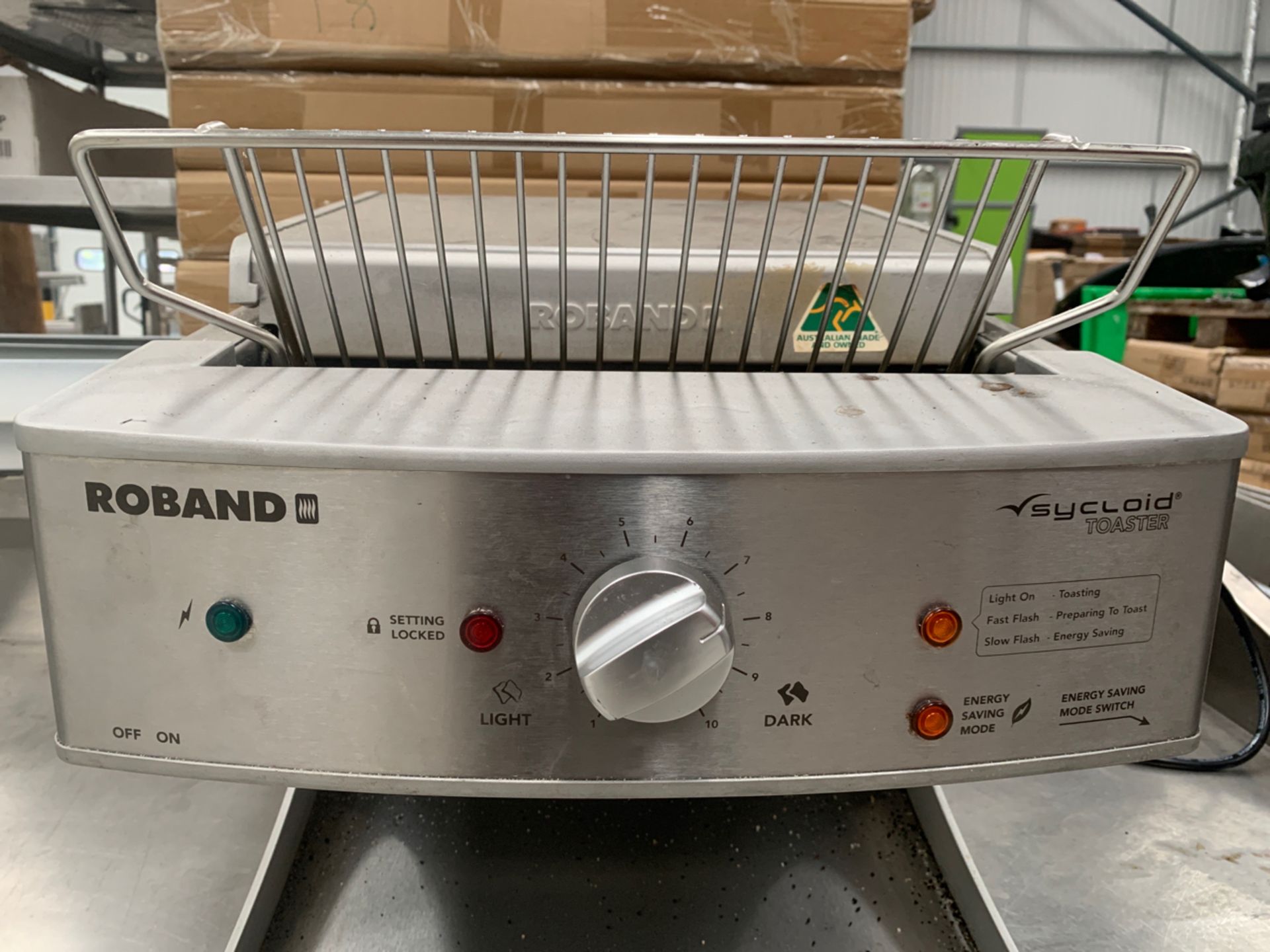 Roband Sycloid Stainless Steel Industrial Toaster - Image 3 of 5