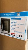 Designer 1200mm Shower Slider Door in Chrome finish, RRP £369 – Brand New, Boxed
