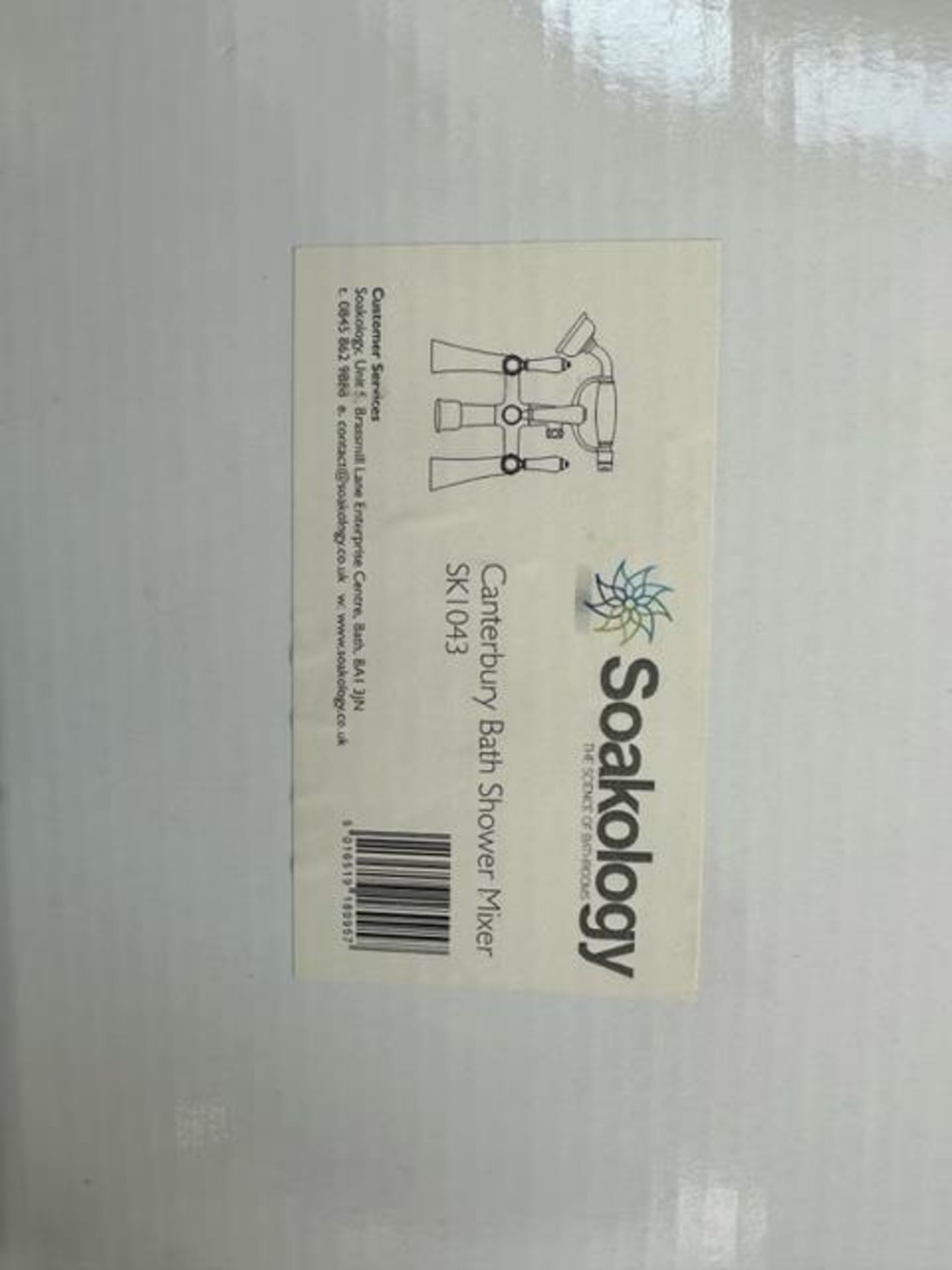 Roper Rhodes Chrome CANTERBURY Traditional Bath Shower Mixer Tap, RRP £349 – Brand New and Boxed - Image 2 of 3