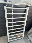 Designer Modern Square 1200mm x 600mm Radiator in White. Wall Mountable, includes fixings, RRP £299