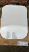 Designer Brand ISVEA Soft Close Toilet Seat, in white finish. Complete with fittings, RRP £105