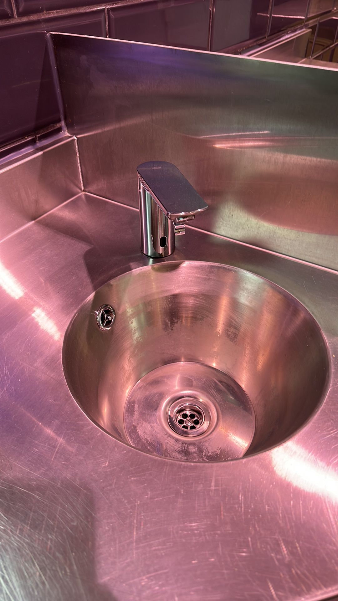 Stainless Steel Counter Worktop with Hand-washing Station - Image 5 of 5
