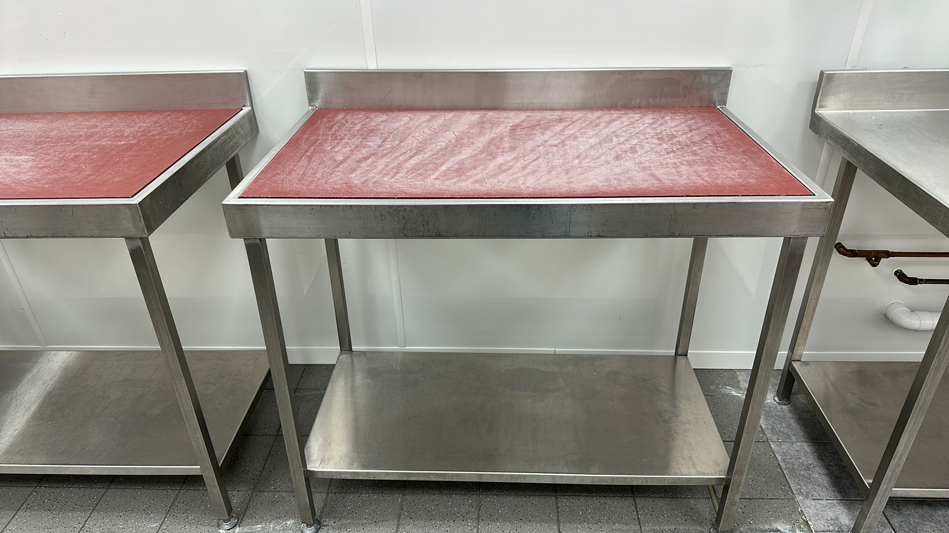 Stainless Steel Counter Worktop with chopping board