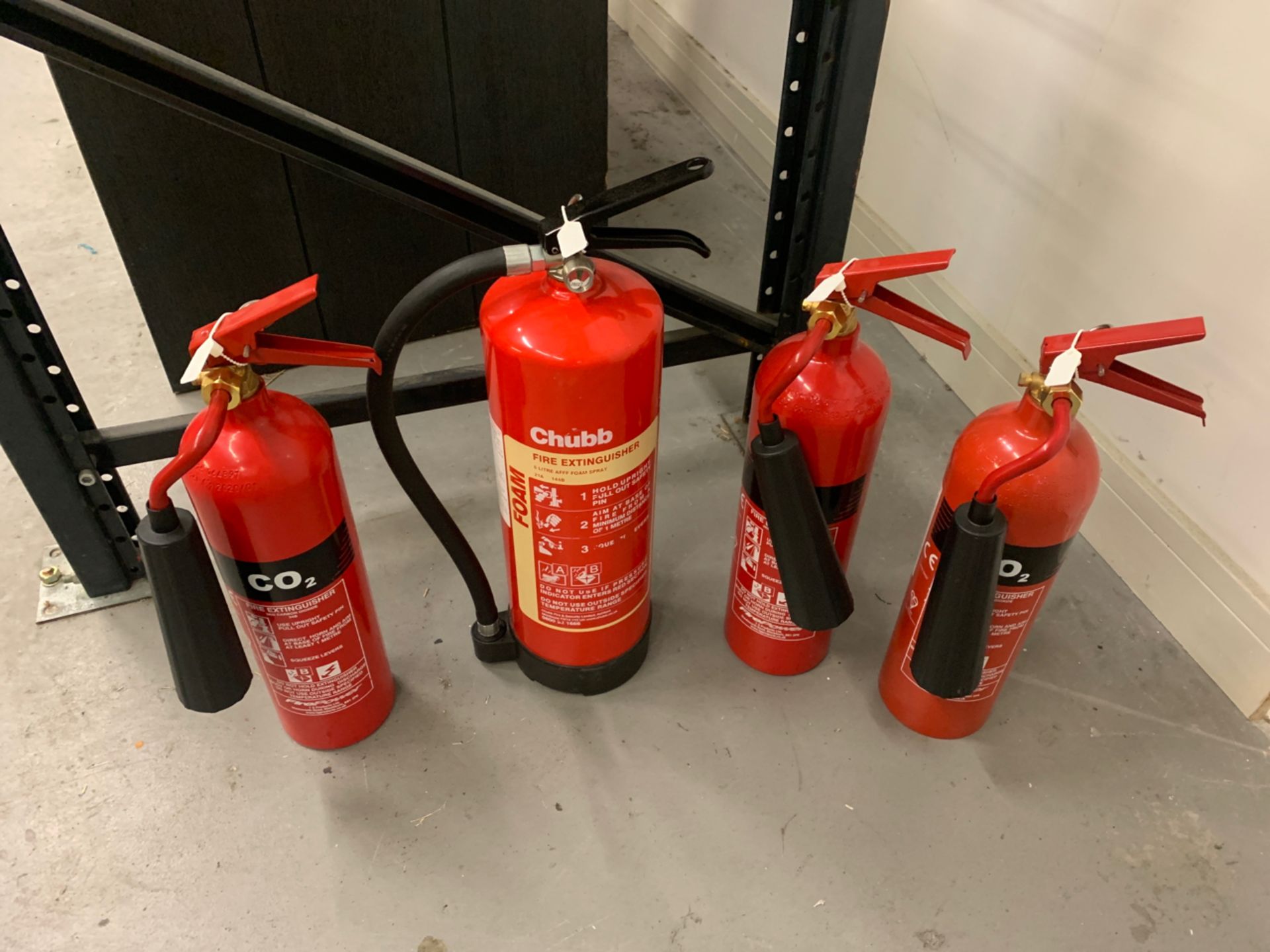 4 x Fire Extinguishers