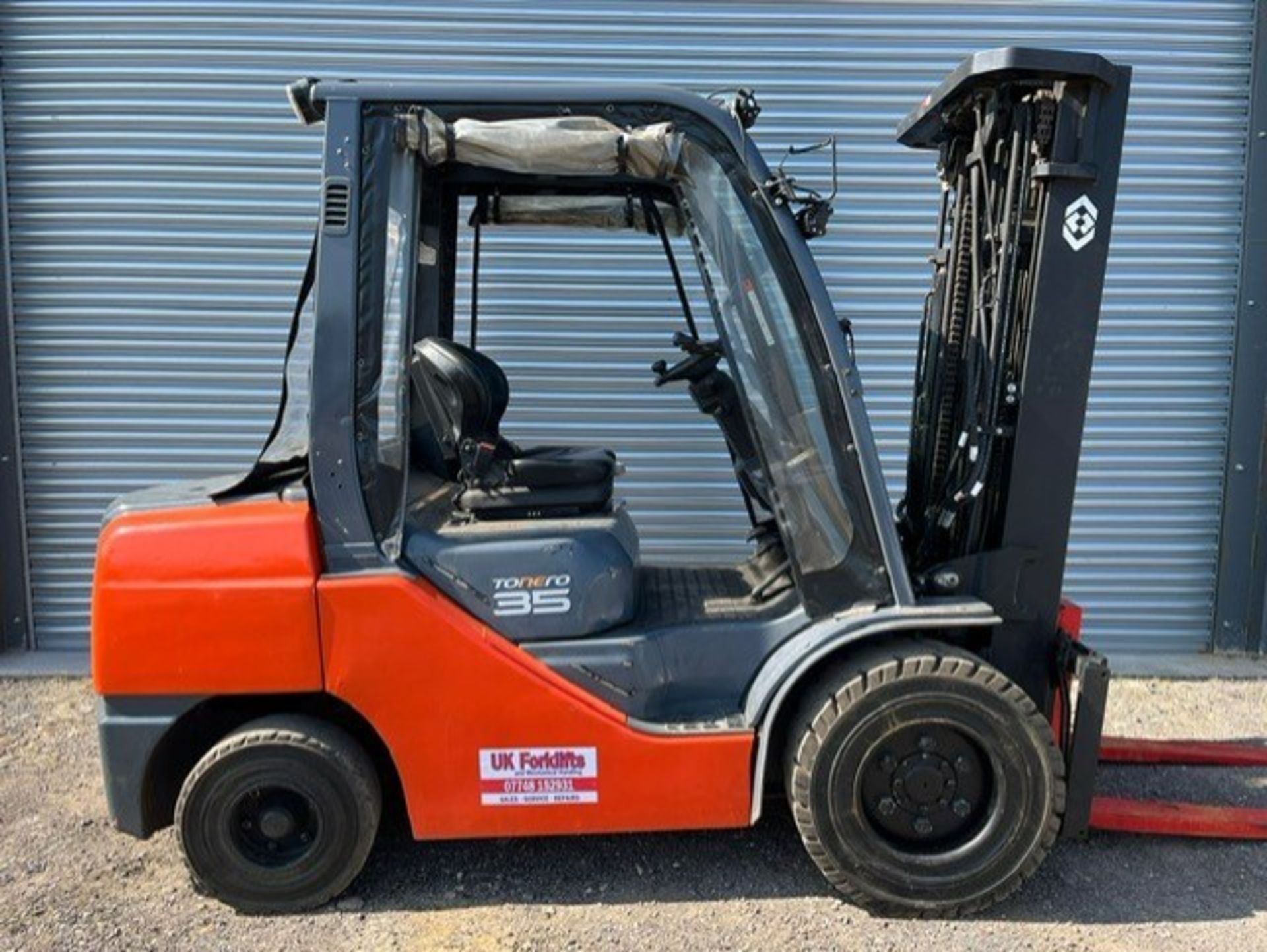 2018 TOYOTA, 3.5 Tonne Diesel Forklift - Image 6 of 6