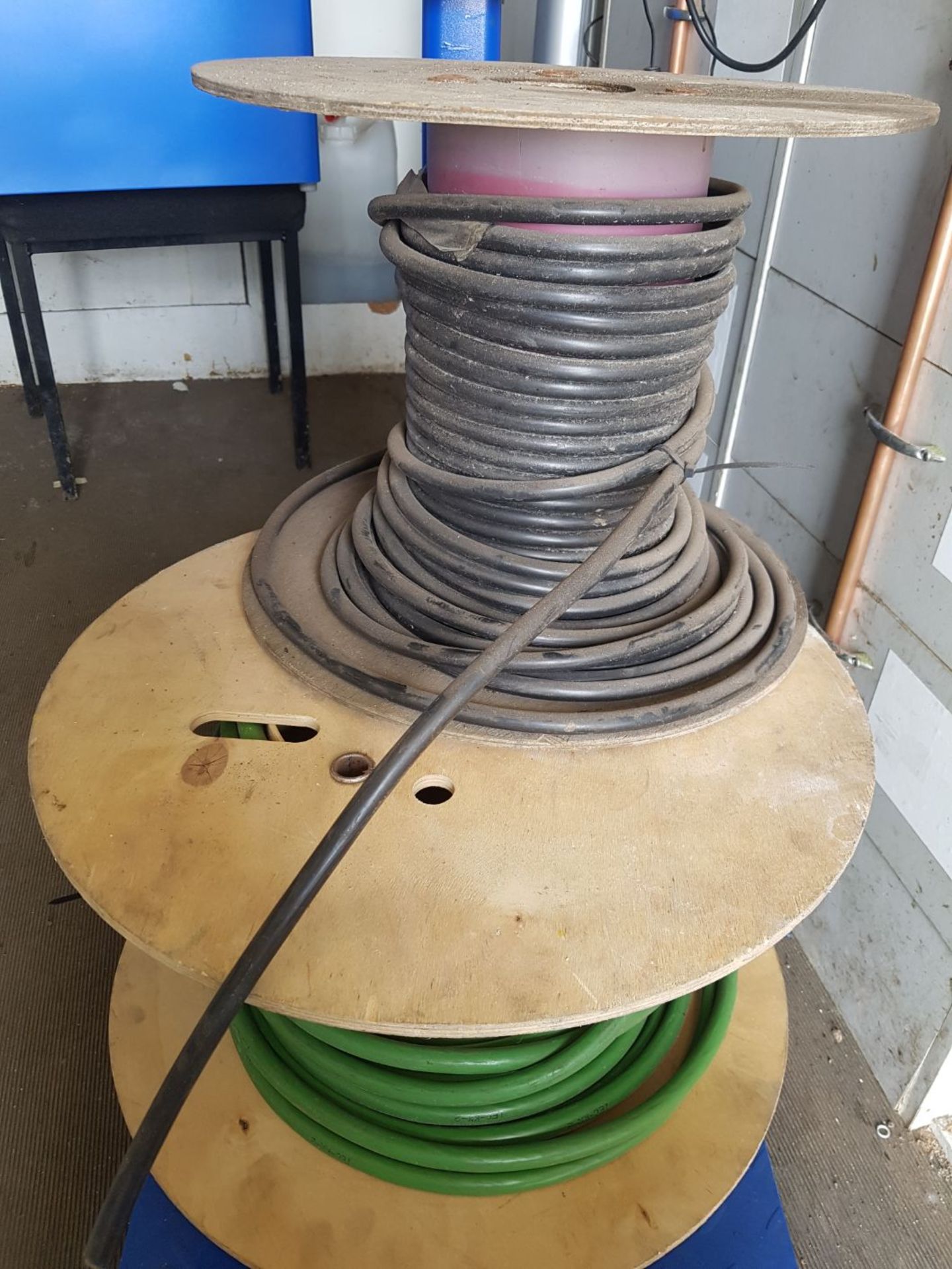 Approximately 29kg of copper electrical cable on reels - Image 2 of 8