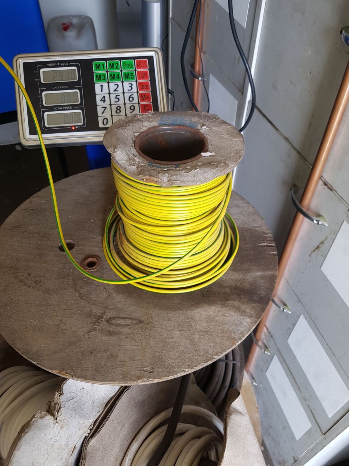 Approximately 29kg of copper electrical cable on reels - Image 6 of 8