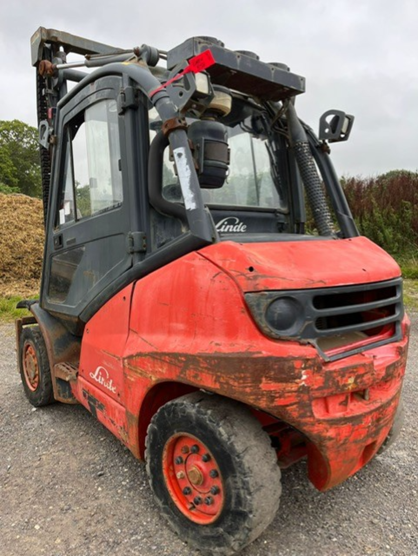 2007, LINDE 4 Tonne Diesel Forklift - Image 3 of 8