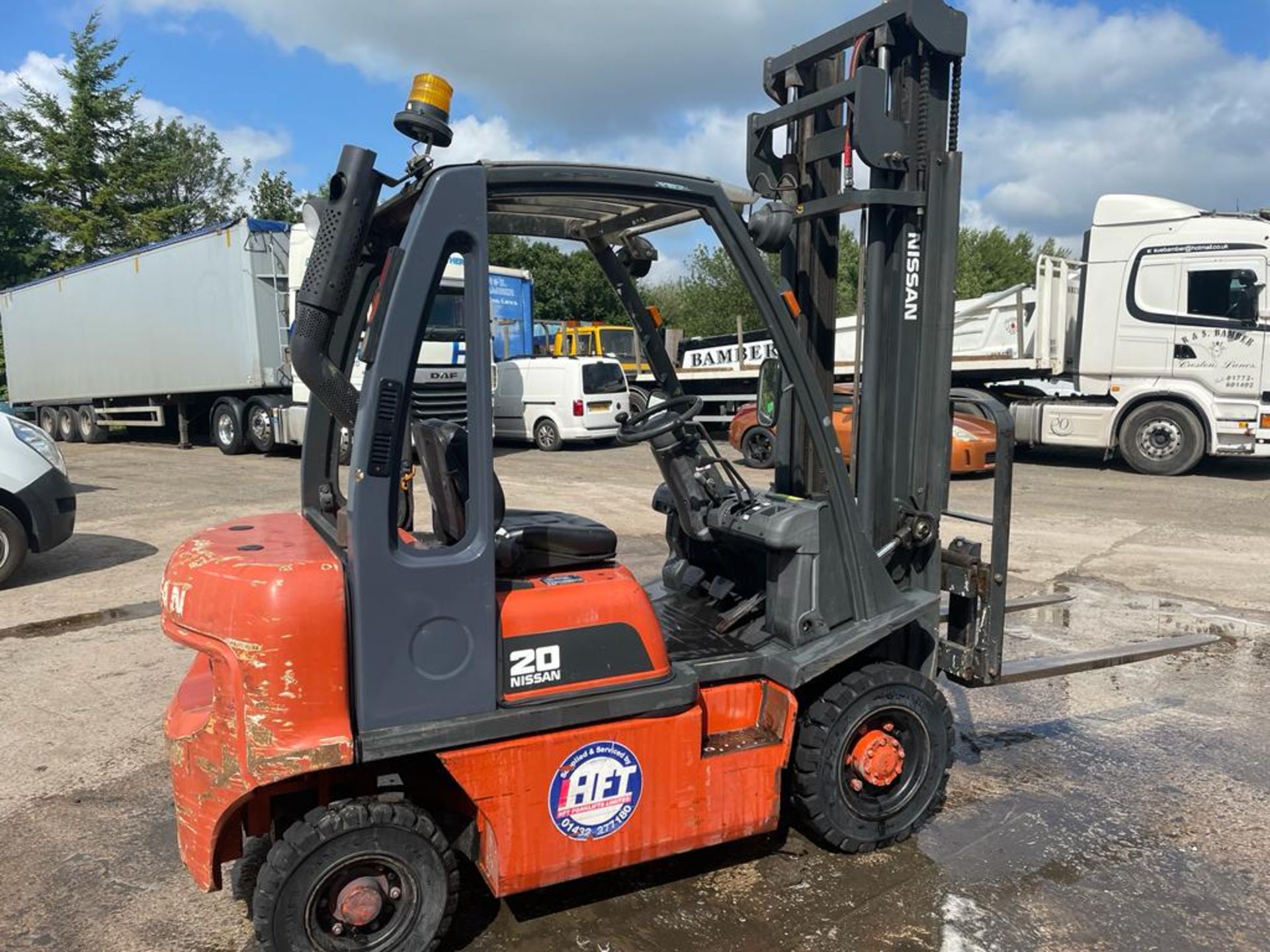 NISSAN 2.0 Ton Diesel Forklift - Image 5 of 8