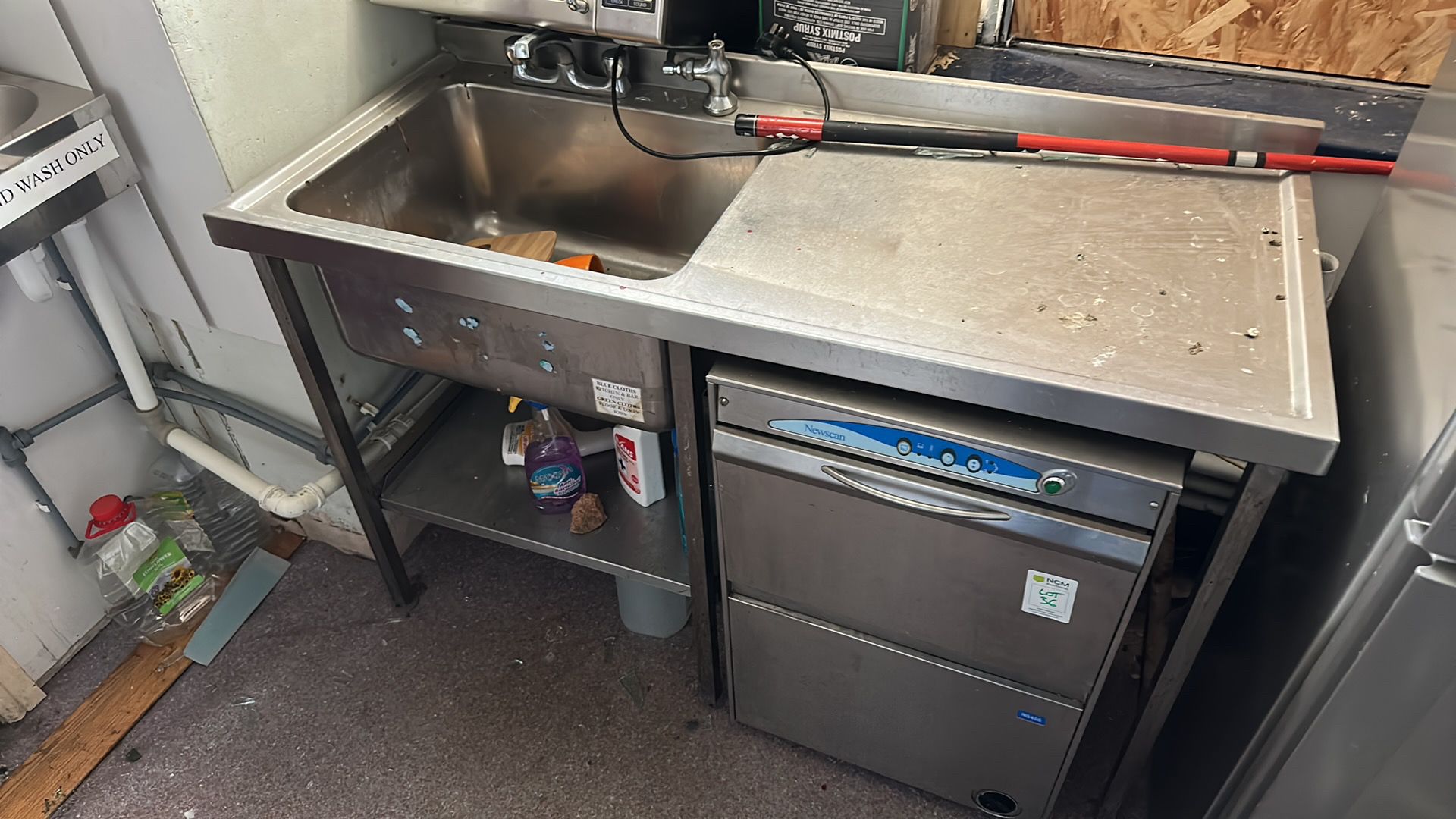 Stainless Steel Washing Station - Image 2 of 3