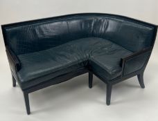 Iconic Berkeley Blue Bar Corner Sofa