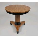 Art Deco Style Pedestal Side Table