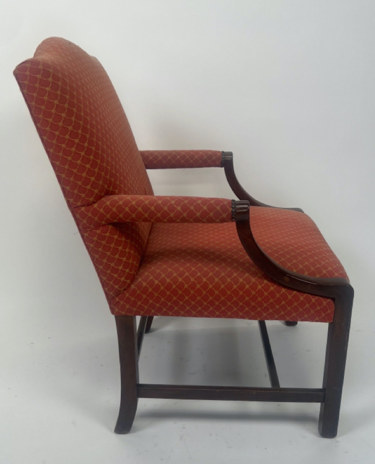 Gainsborough Mahogany Framed Open Armchair - Image 2 of 7