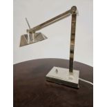 Vaughan Oxford Desk Lamp Silver