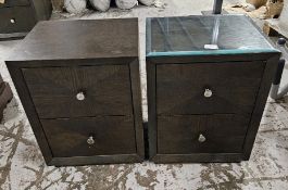 A pair of Modern Bedside tables