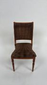Wooden and Fabric Chair