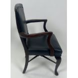 Mid-Century Leather Armchair