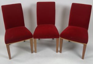 Trio of David Linley Dining Chairs