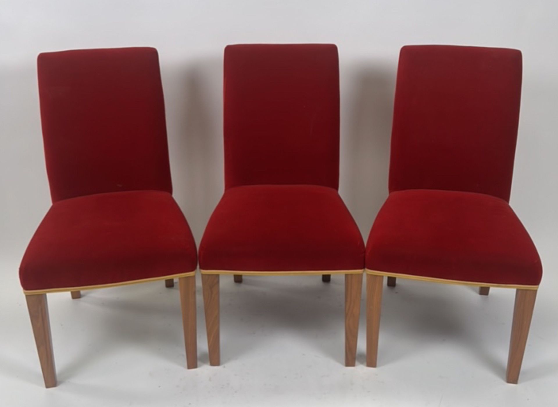 Trio of David Linley Dining Chairs