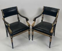 Pair of Modern Armchairs